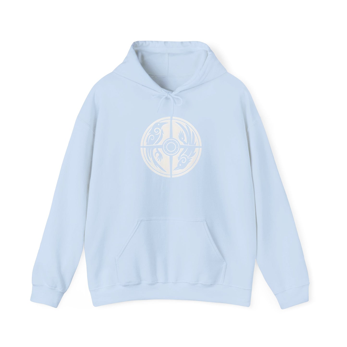Norse Viking Shield Hoodie, Step into the realm of ancient warriors with our Norse Viking Shield Hoodie, a pinnacle of Norse design and craftsmanship.