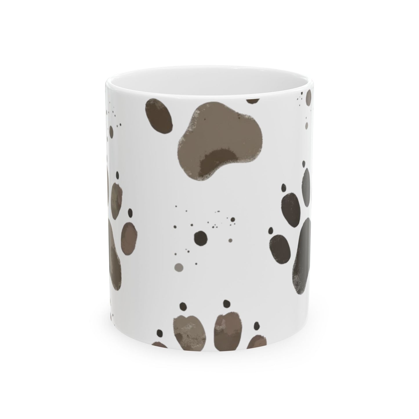Muddie Paw Print Ceramic Mug | Pet Lover Gift, Dog Lover Mug, perfect Pet inspired Gift.