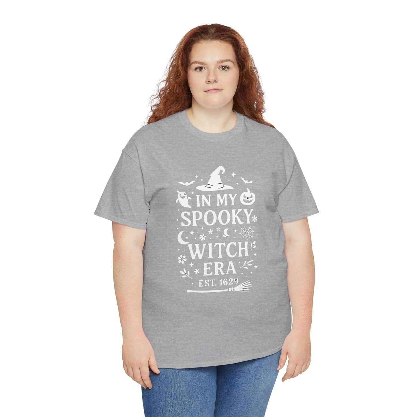 In My Spooky Witch Era Tee, Salem Witch Shirt, a bewitching homage to Salem's mystical past. Imbued with the spirit of the legendary Salem witches.