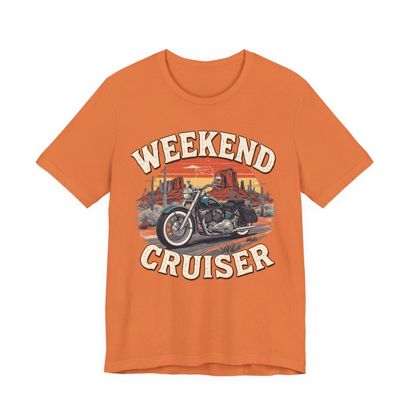 Weekend Cruiser Vintage Biker T-Shirt, Cruiser Motorcycle, Motorcycle Shirt,Unique Graphic Tee,Bike Lover Gift,Biker Apparel,Biker Dad Gifts