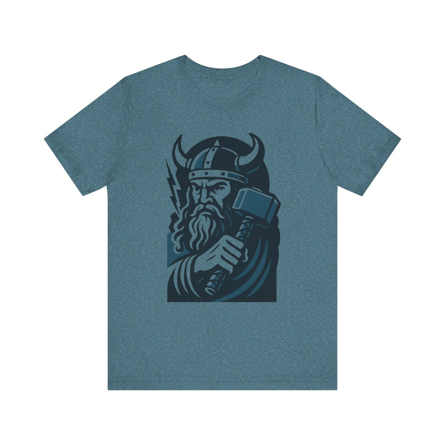 Thor Norse God Tee, Immerse yourself in the mystique of Norse mythology with our Thor Shirt, a tribute to the legendary god of thunder himself.