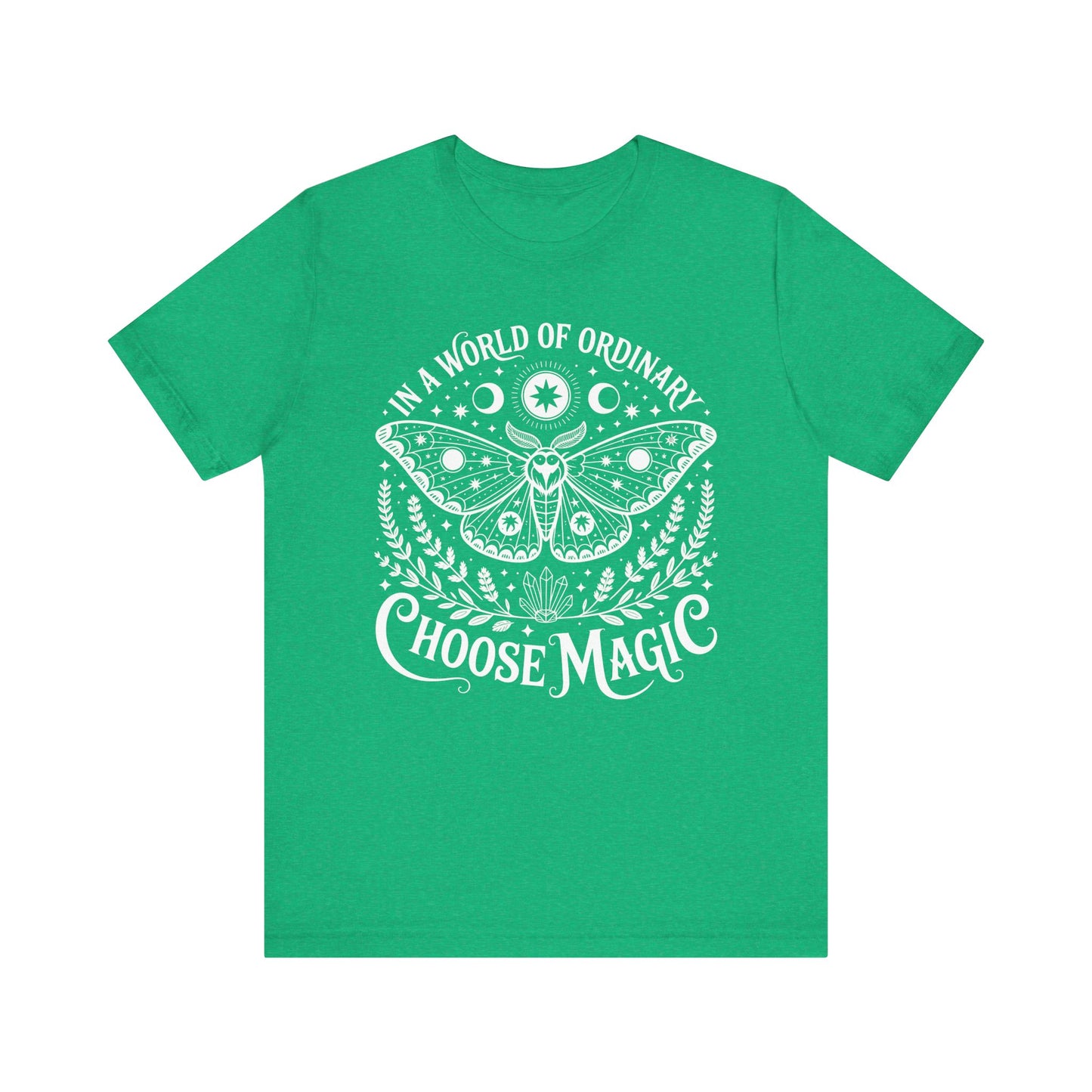 Choose Magic Witchy T-Shirt • Magical Spell Graphic Tee • Occult Mystical Shirt • Witchy Gift Unisex Top • Spiritual Pagan Clothing
