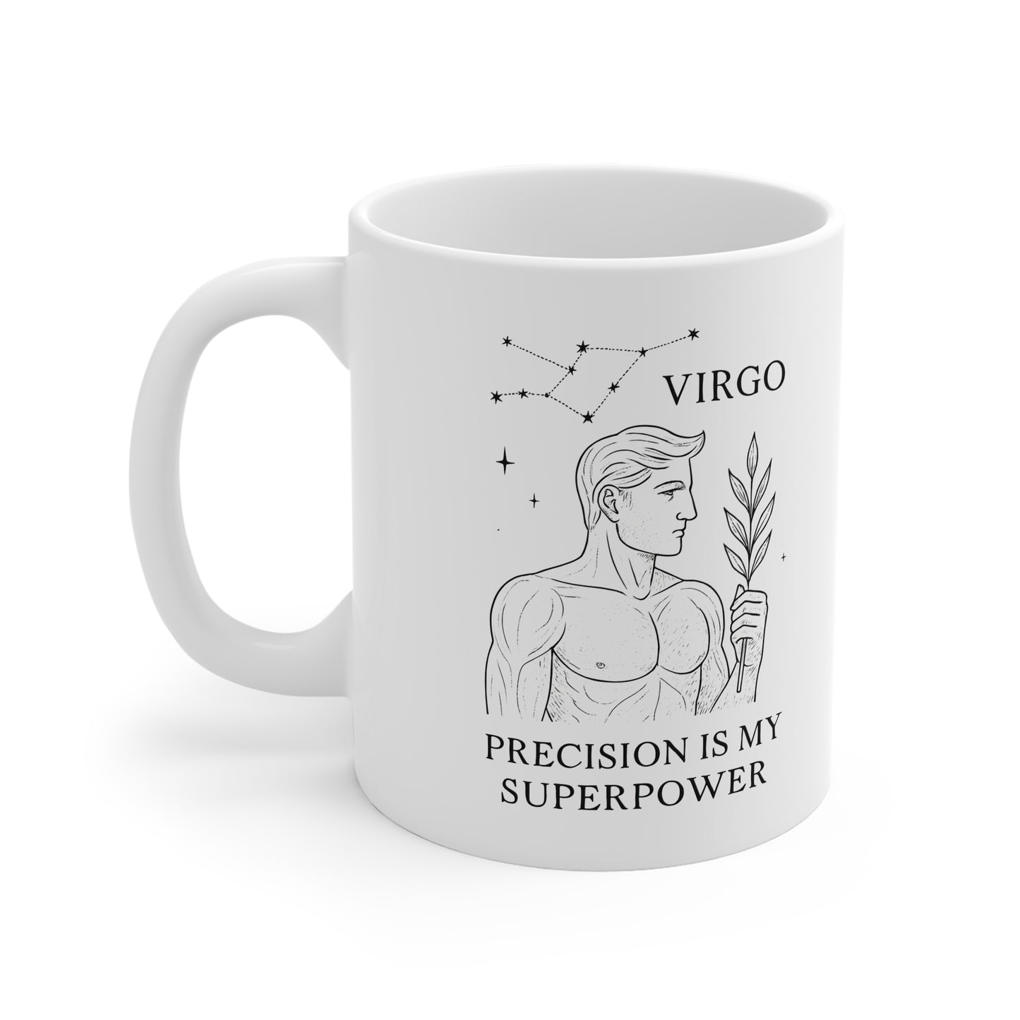 Virgo Astrology Mug, it's a thoughtful gift for Virgo that resonates on a cosmic level,Indulge in the art of gifting with our intricate Virgo zodiac mug and make every sip as harmonious as a symphony of stars.