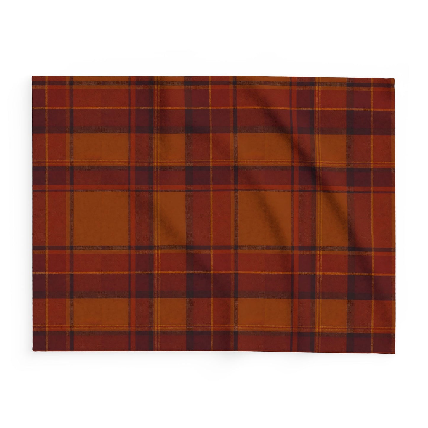 Cozy Autumn Plaid Pattern Blanket, This soft throw, with its classic plaid pattern, transforms any space into a serene autumn retreat.