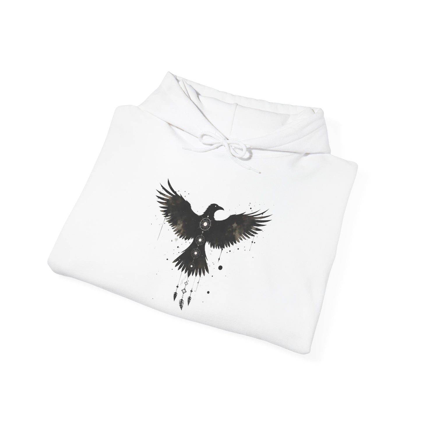 Viking Raven Hoodie, Experience the mystique of Norse mythology with our exquisite Viking Raven Hoodie.