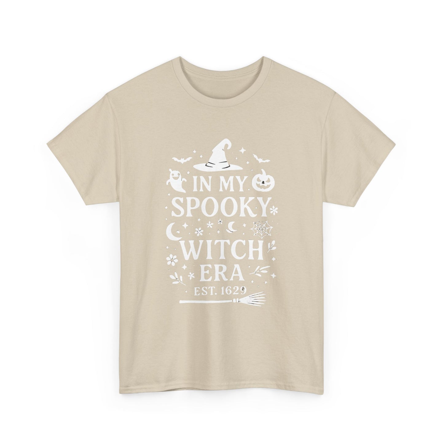 In My Spooky Witch Era Tee, Salem Witch Shirt, a bewitching homage to Salem's mystical past. Imbued with the spirit of the legendary Salem witches.