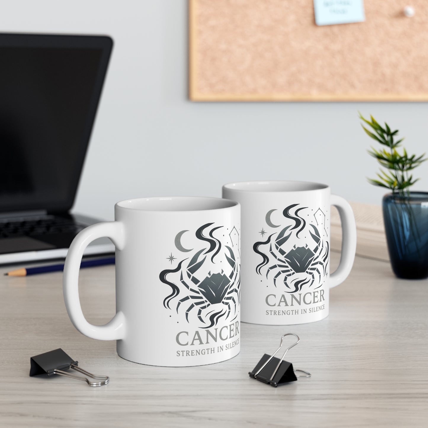 Cancer Astrology Mug, an ideal Cancer birthday gift.