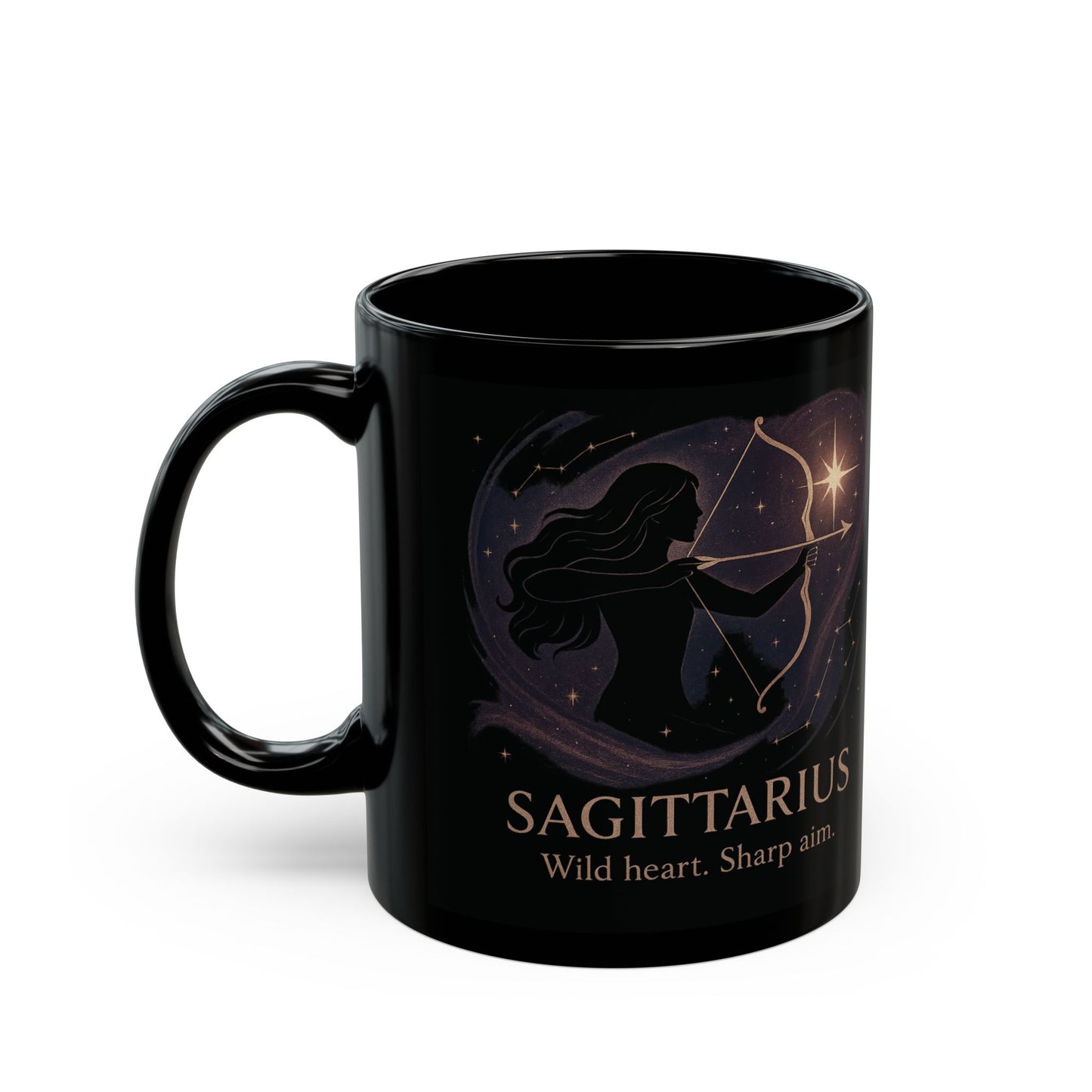 Sagittarius Astrology Mug, Zodiac Mug, This beautifully designed zodiac sign mug not only highlights the iconic Sagittarius sign but also immerses you in the mystery and wonder of the stars with every sip.