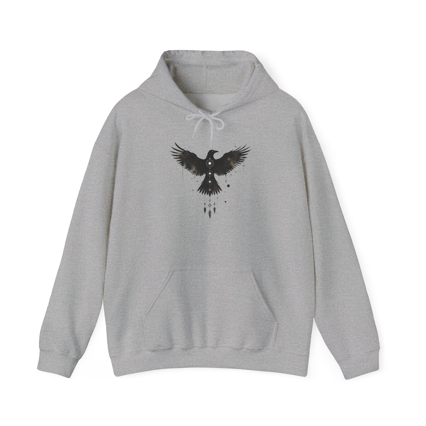 Viking Raven Hoodie, Experience the mystique of Norse mythology with our exquisite Viking Raven Hoodie.