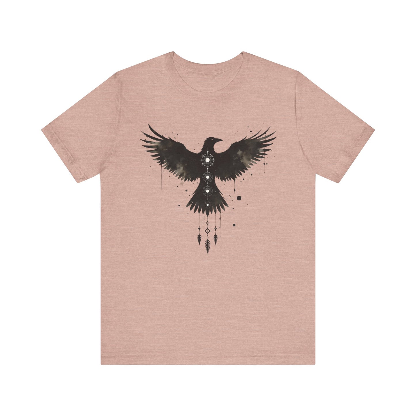 Viking Raven T-shirt, Embrace the spirit of Norse mythology with our Viking Raven T-shirt. This raven shirt captures the essence of Viking art.