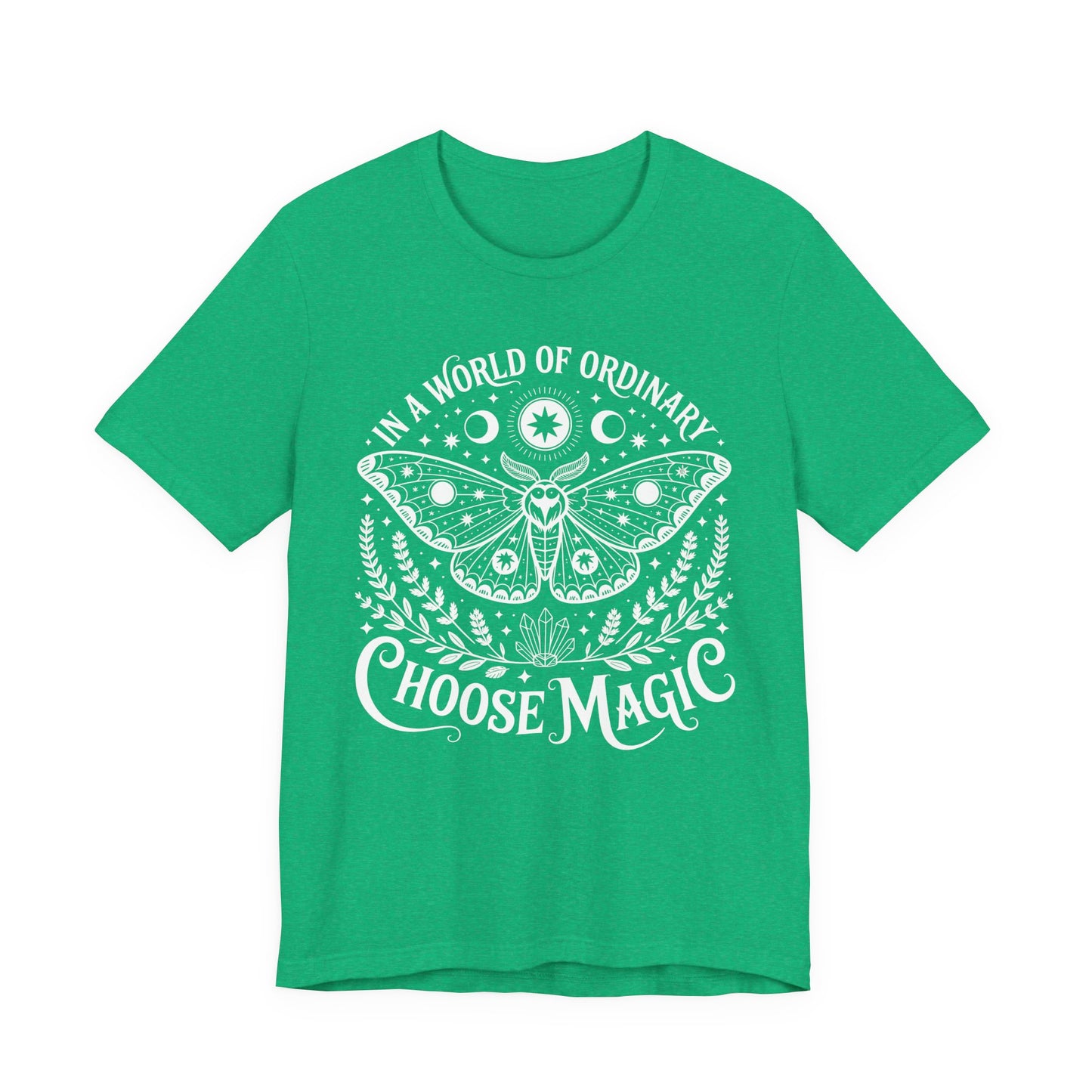 Choose Magic Witchy T-Shirt • Magical Spell Graphic Tee • Occult Mystical Shirt • Witchy Gift Unisex Top • Spiritual Pagan Clothing
