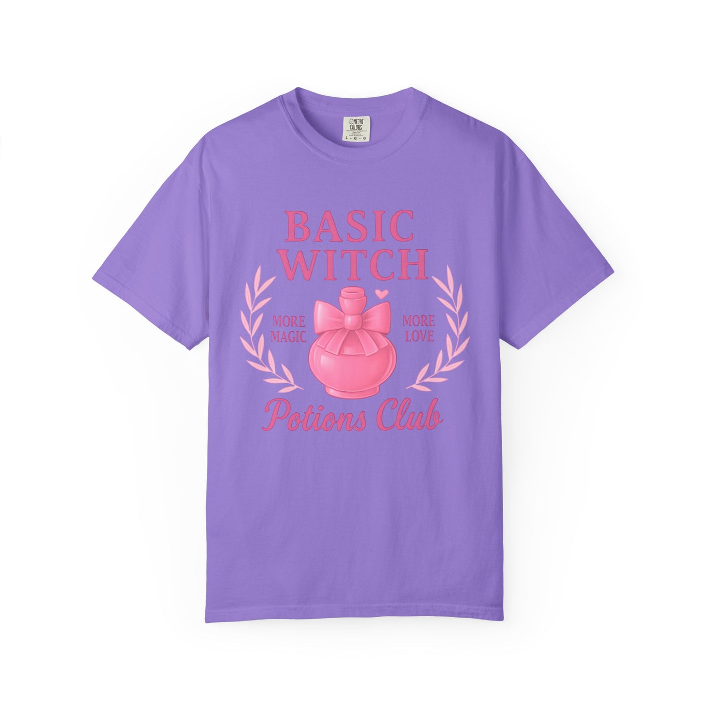 Basic Witch Potions Club Tshirt, Step into a world where magic meets comfort with the Basic Witch Potions Club T-shirt.