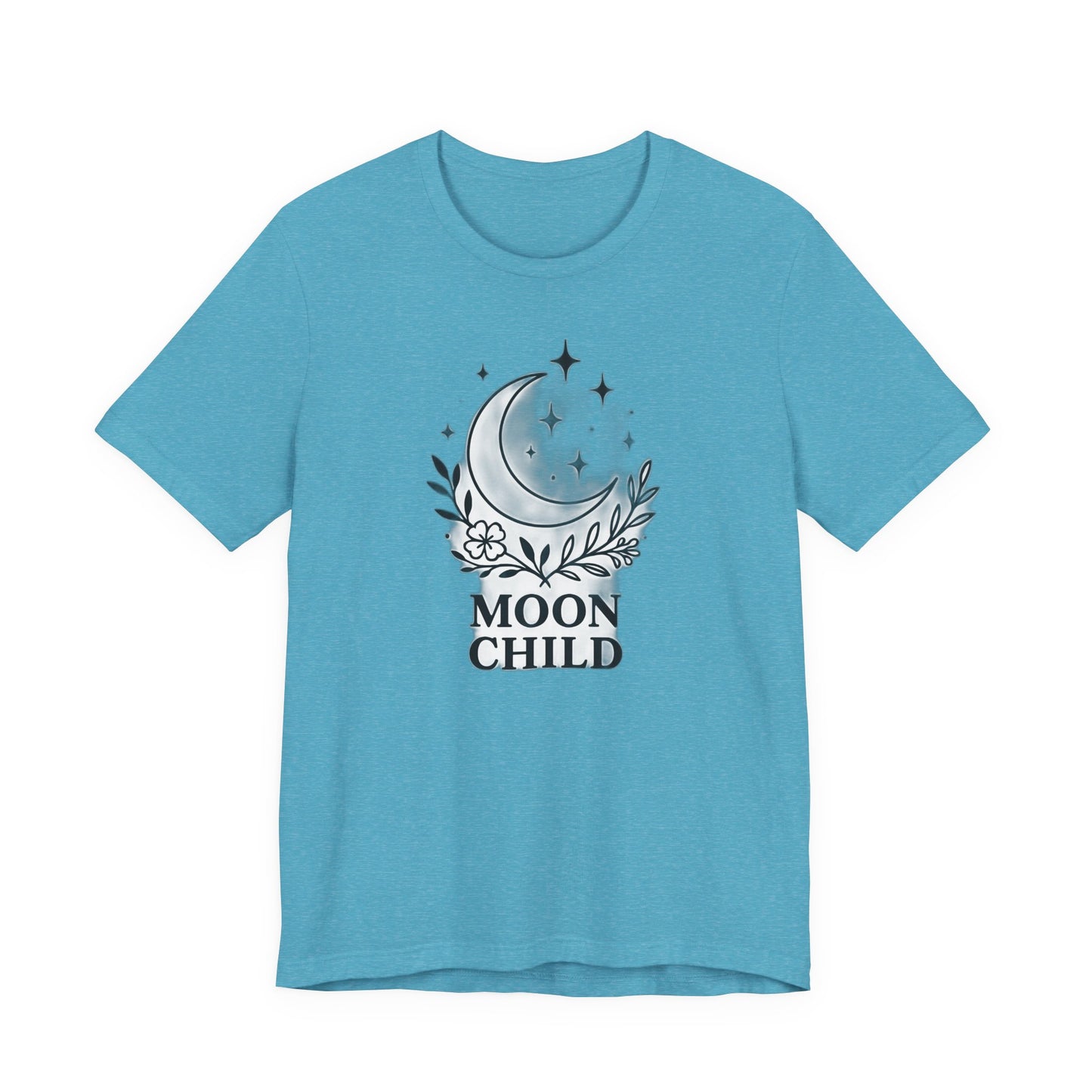 Moon Child T-Shirt, Crescent Moon Shirt, this moon child tee is more than just a piece of pagan clothing—it's a magical shirt that invites the wearer to explore the enchanting world of witchy things.