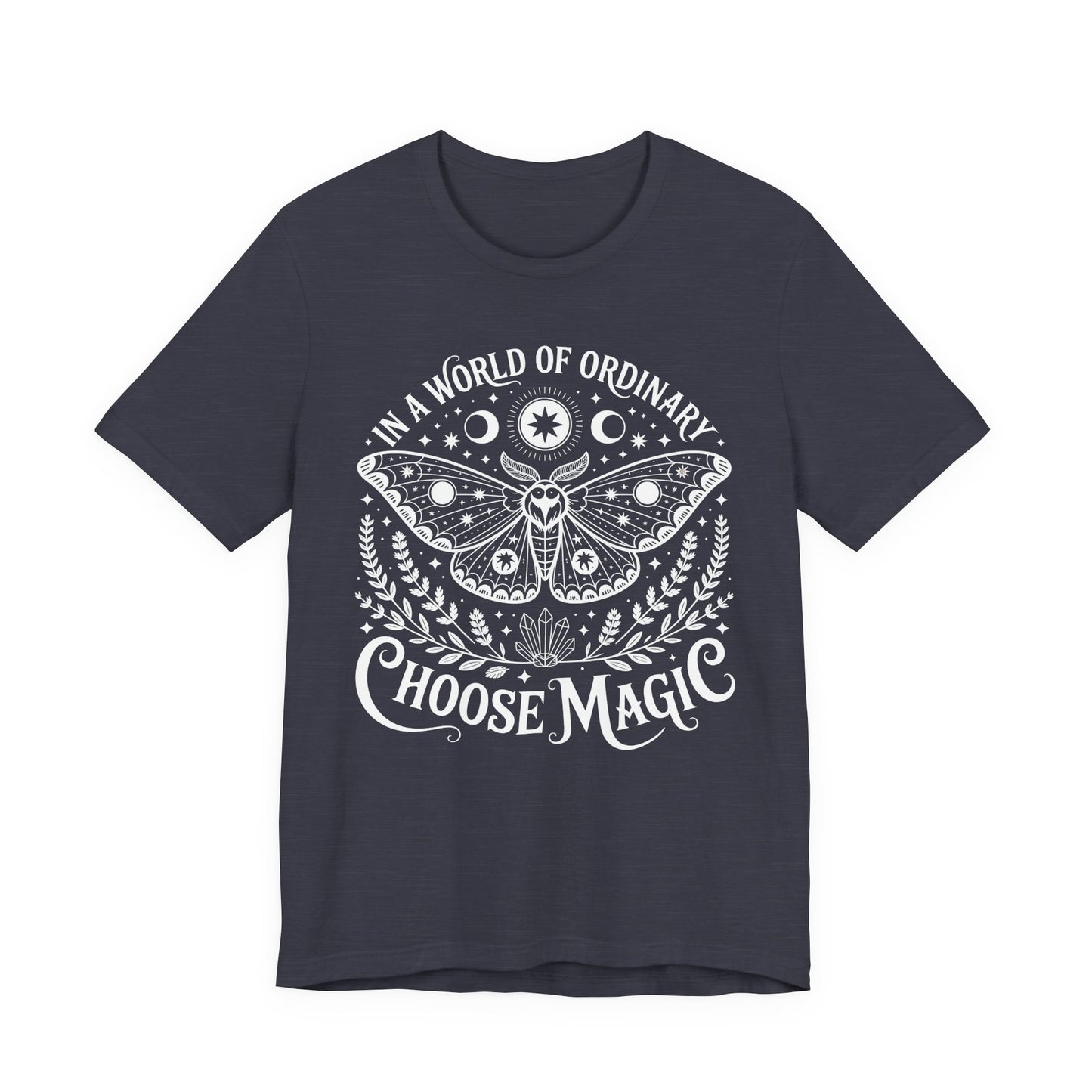 Choose Magic Witchy T-Shirt • Magical Spell Graphic Tee • Occult Mystical Shirt • Witchy Gift Unisex Top • Spiritual Pagan Clothing