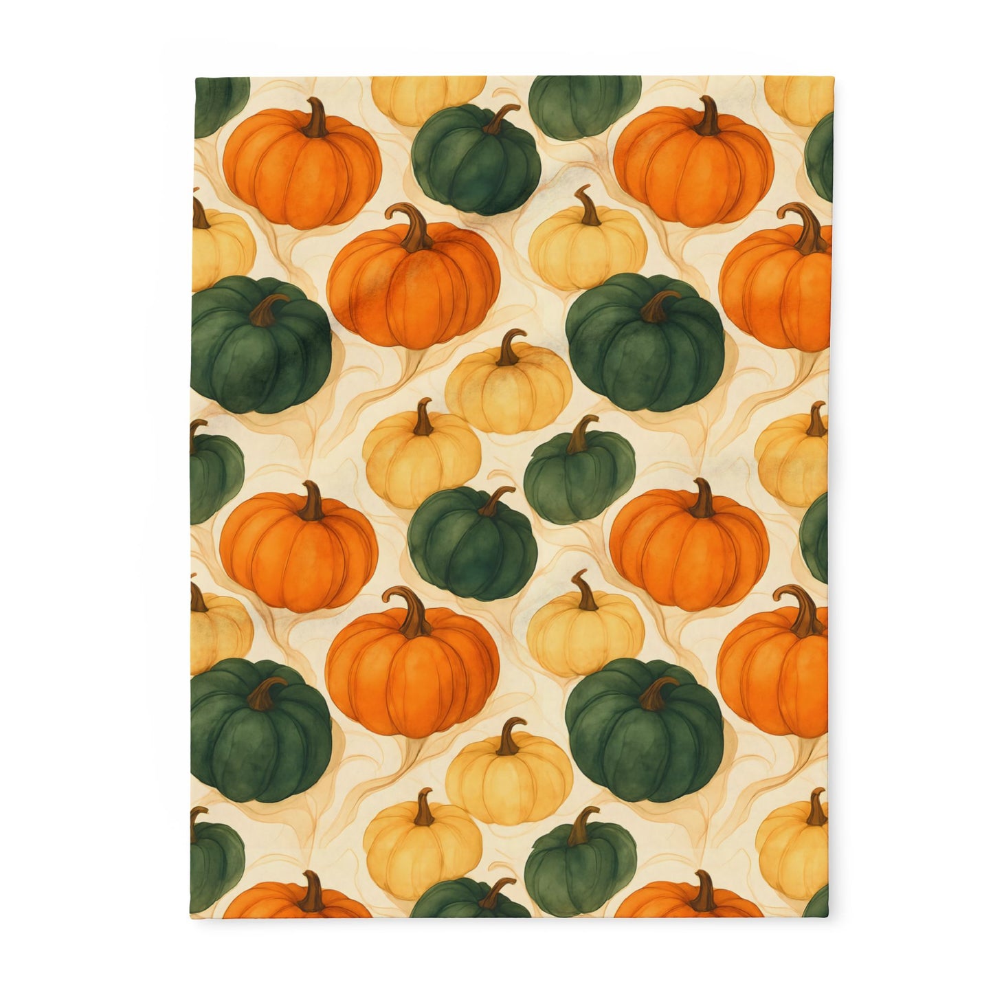 Autumnal Pumpkin Blanket Throw, Its timeless design effortlessly enhances your autumnal home decor, with its rich pumpkin hues offering a nod to nature's seasonal beauty. Whether draped over your sofa or used as a comforting autumn throw blanket.