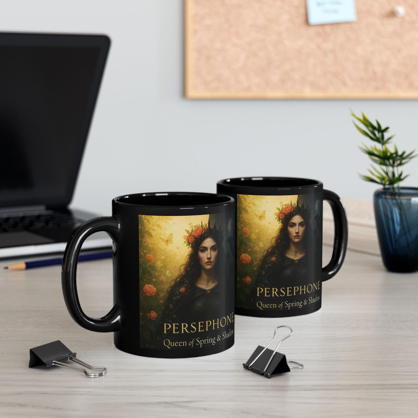 Goddess Persephone Mug, perfect for those who cherish the stories of Greek gods, adding a magical touch to your morning ritual. Let this witchy mug be your daily reminder of Persephone’s elegance and strength.,witchy stuff,witch gift