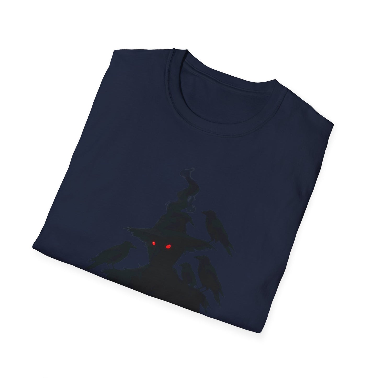 Scary Scarecrow Tee,This Halloween shirt captures the essence of the season with a mesmerizing scarecrow design, blending the line between spooky and stylish.