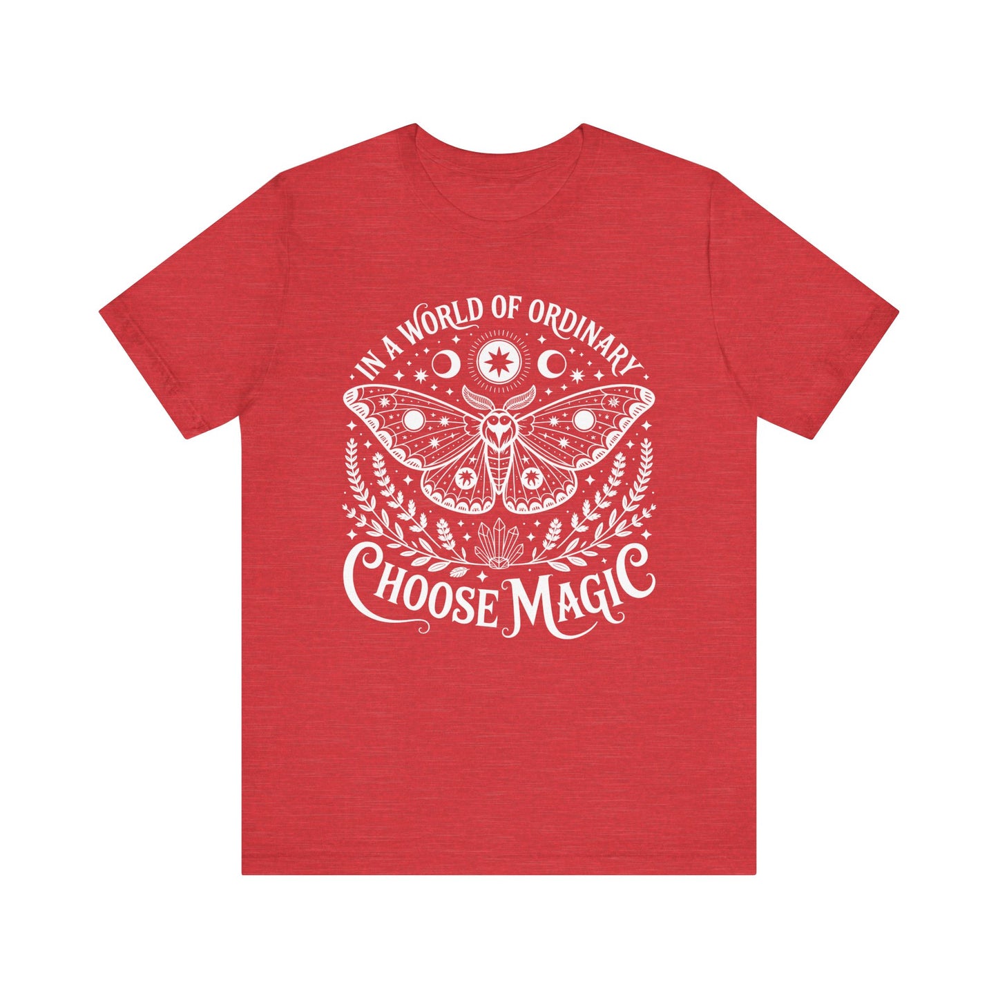 Choose Magic Witchy T-Shirt • Magical Spell Graphic Tee • Occult Mystical Shirt • Witchy Gift Unisex Top • Spiritual Pagan Clothing