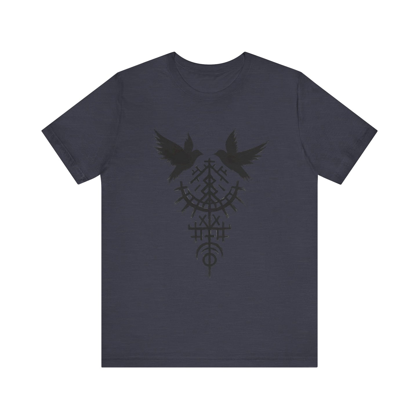 Viking Raven T-Shirt, Pagan Clothing, Norse Paganism, Norse Viking Shirt, Pagan TShirt, Raven Shirt, Viking Apparel