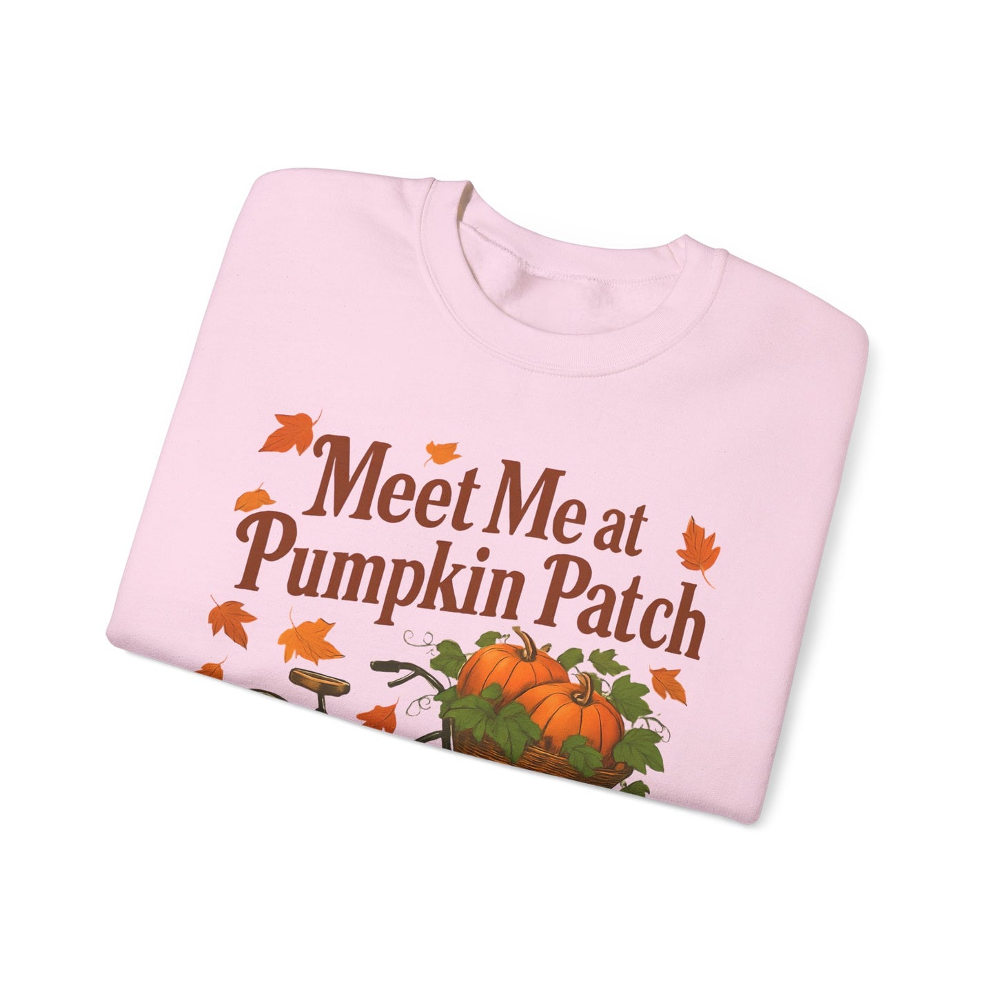 Meet me at the pumpkin patch Sweatshirt, This autumnal jumper wraps you in warmth, making chilly days inviting and every outing a celebration of the season.
