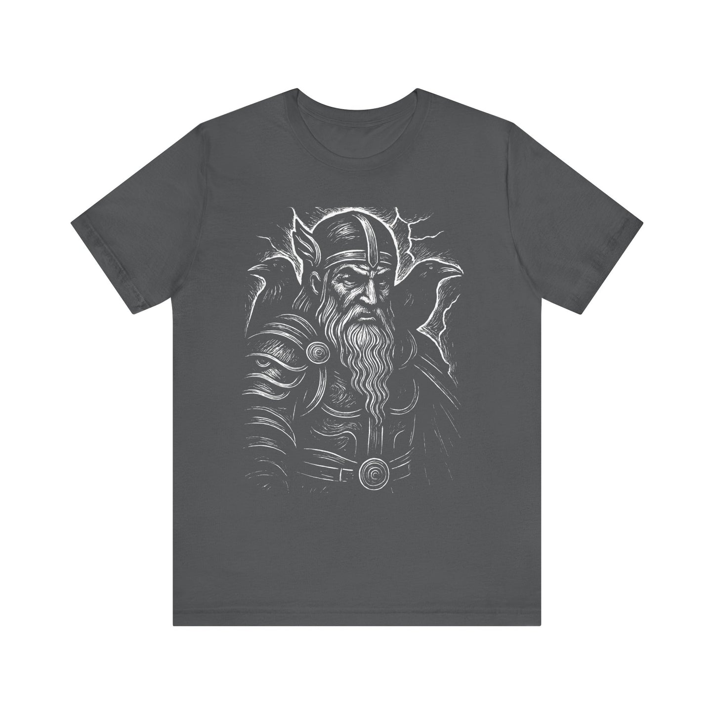 Viking God Odin T-Shirt,this viking shirt is your link to the past, offering a glimpse into the world where Odin and the viking gods reign supreme,a tribute to the enduring spirits of ancient Scandinavia