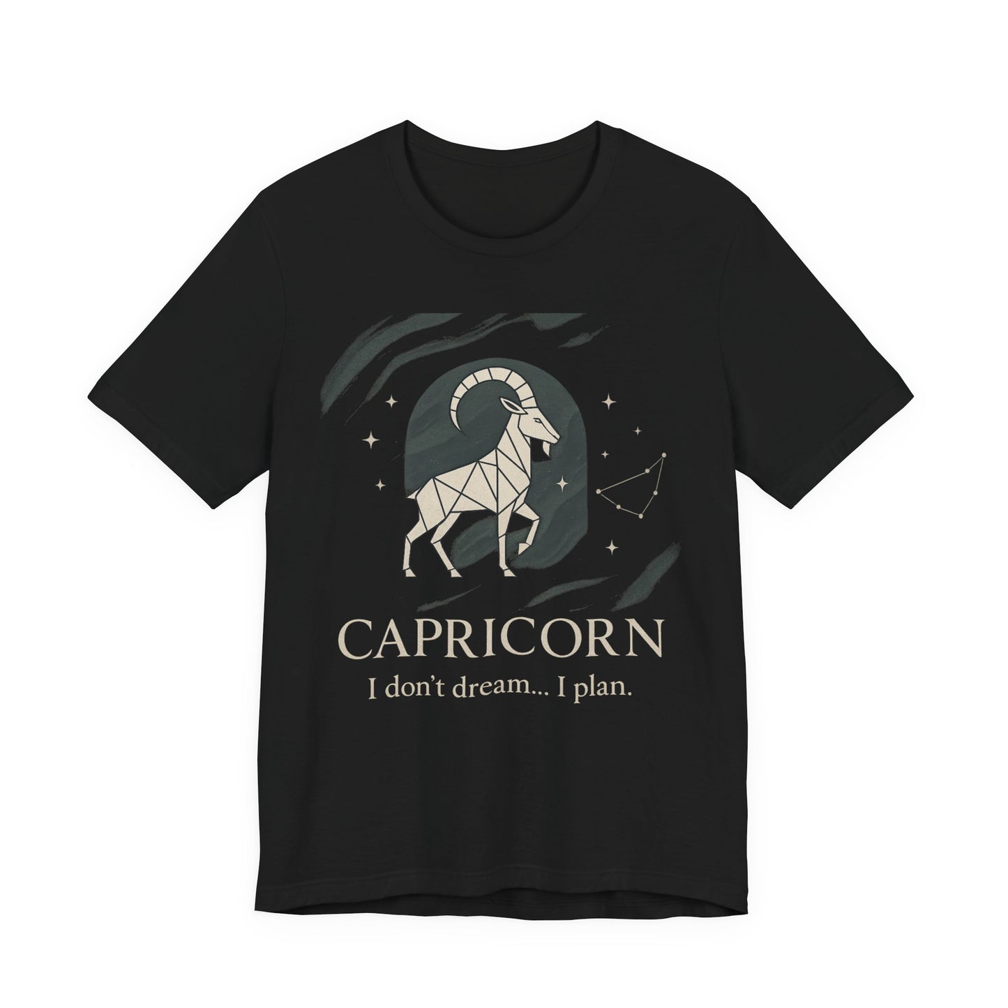 Capricorn Astrology T-Shirt,Perfect as a personalized Capricorn gift, this astrology shirt merges comfort with a touch of celestial charm, making it an ideal add to your zodiac sign shirt collection.