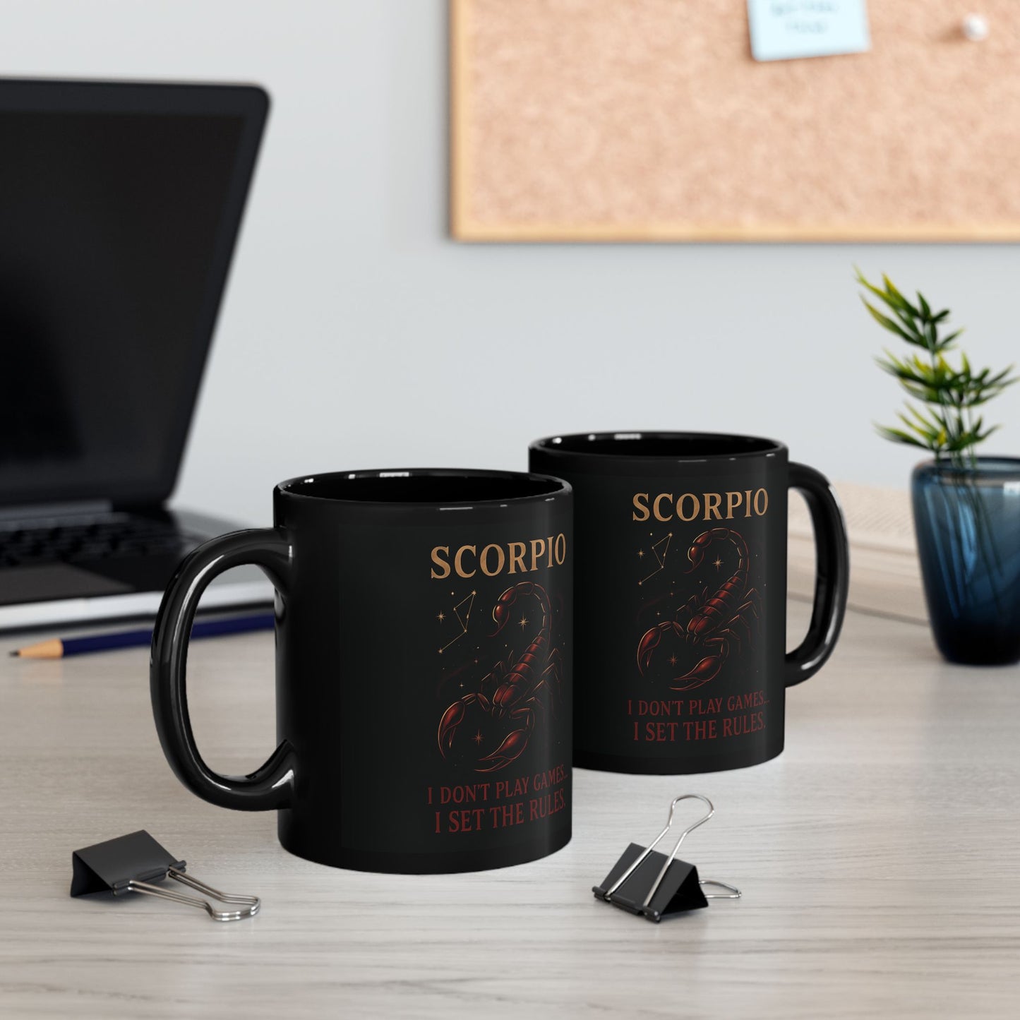 Scorpio Astrology Mug, Perfect as a gift for Scorpio enthusiasts or a thoughtful gesture for a November birthday.