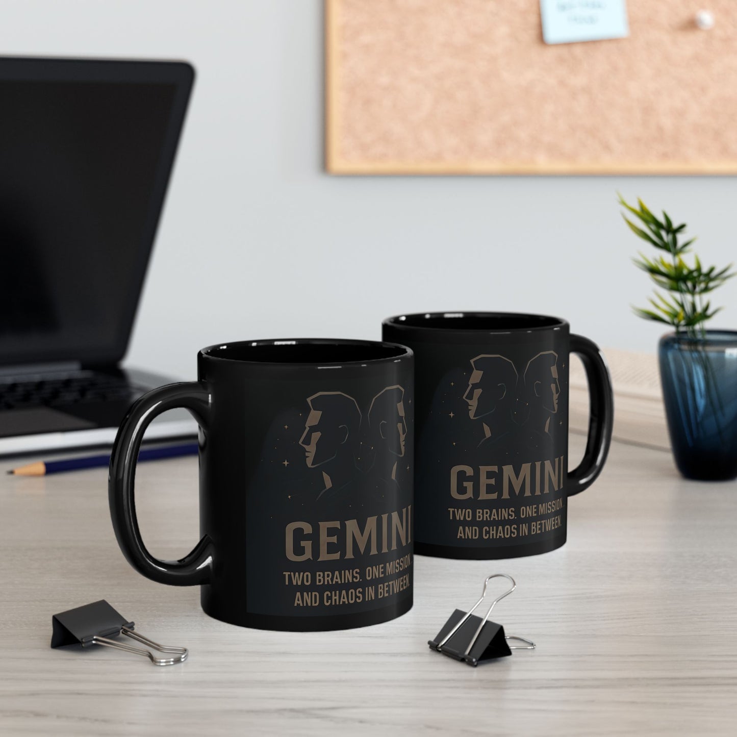 Gemini Astrology Mug, Crafted as a thoughtful gift for Gemini aficionados, it's the ideal Gemini birthday gift, melding the allure of their horoscope with the practical elegance of a Gemini coffee cup.