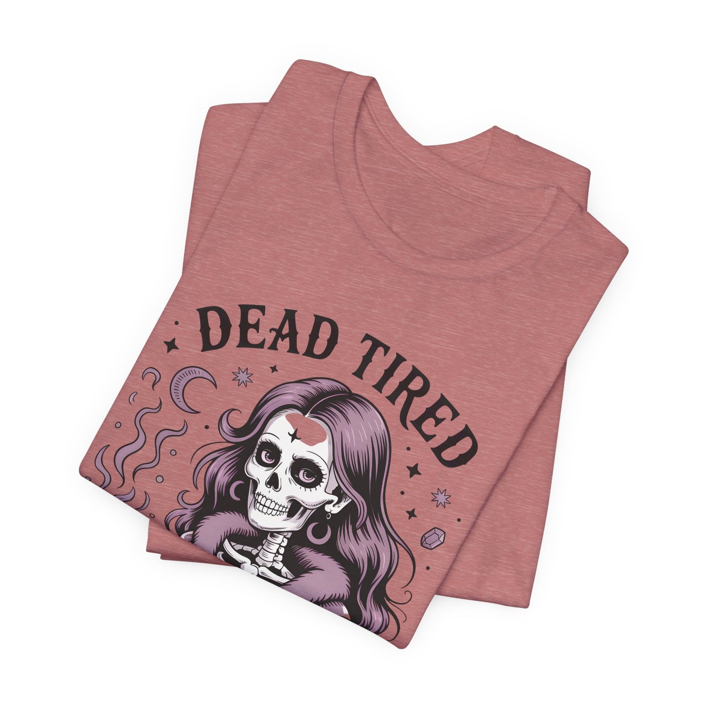 Dead Tired Need Spells Witchy T-Shirt, Skeleton Graphic Tee, witchy stuff, Witchcraft Shirt, Witchy Clothes, Witchcore, Wiccan Apparel