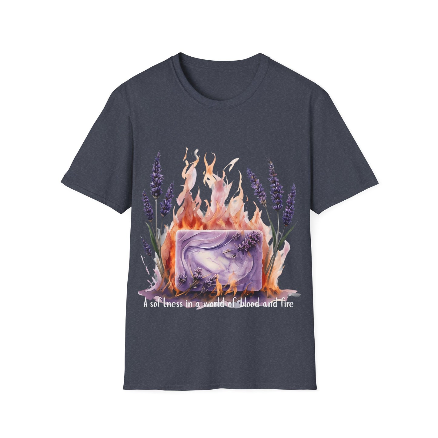 Heir of Fire Aelin T-Shirt, Lavender Soap Design, this t-shirt is not just clothing—it's a celebration of her favorite mythical tales.