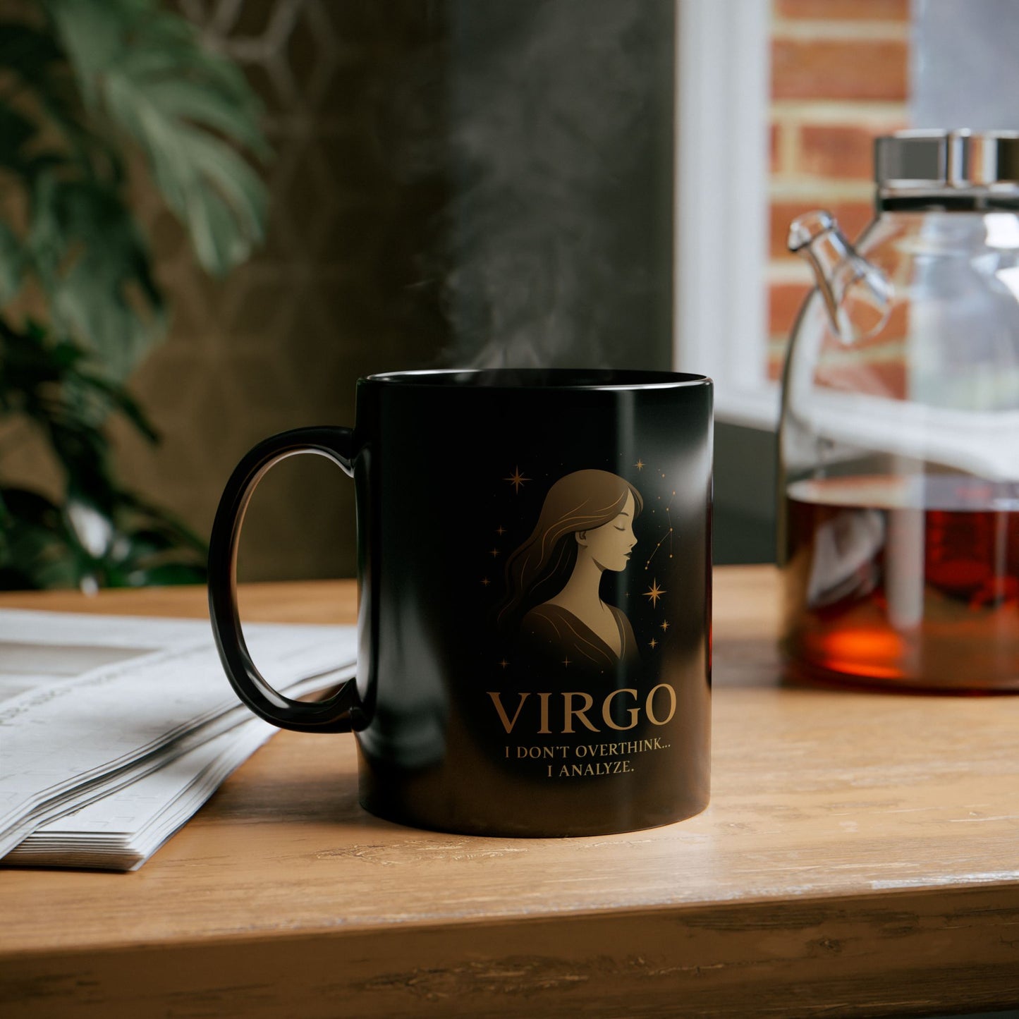An ideal astrology gift, this Virgo mug is not just a beautiful piece but a heartfelt gesture.