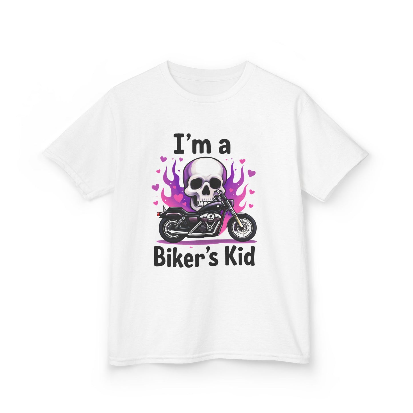 I'm A Biker Kid T-Shirt, Whether it's a dirt bike shirt for weekend races or a casual piece of motorcycle apparel for everyday wear, this kids motorbike tee is a must-have for your mini roadster.