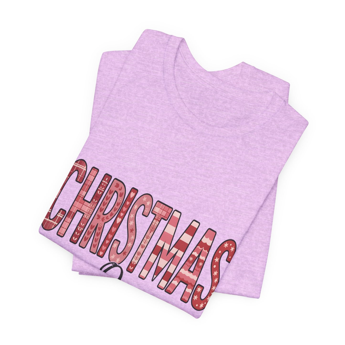Christmas Queen Pinkmas T-shirt, Perfect for a sister XMAS gift or a Christmas mom gift, this festive shirt captures the essence of a very merry Christmas