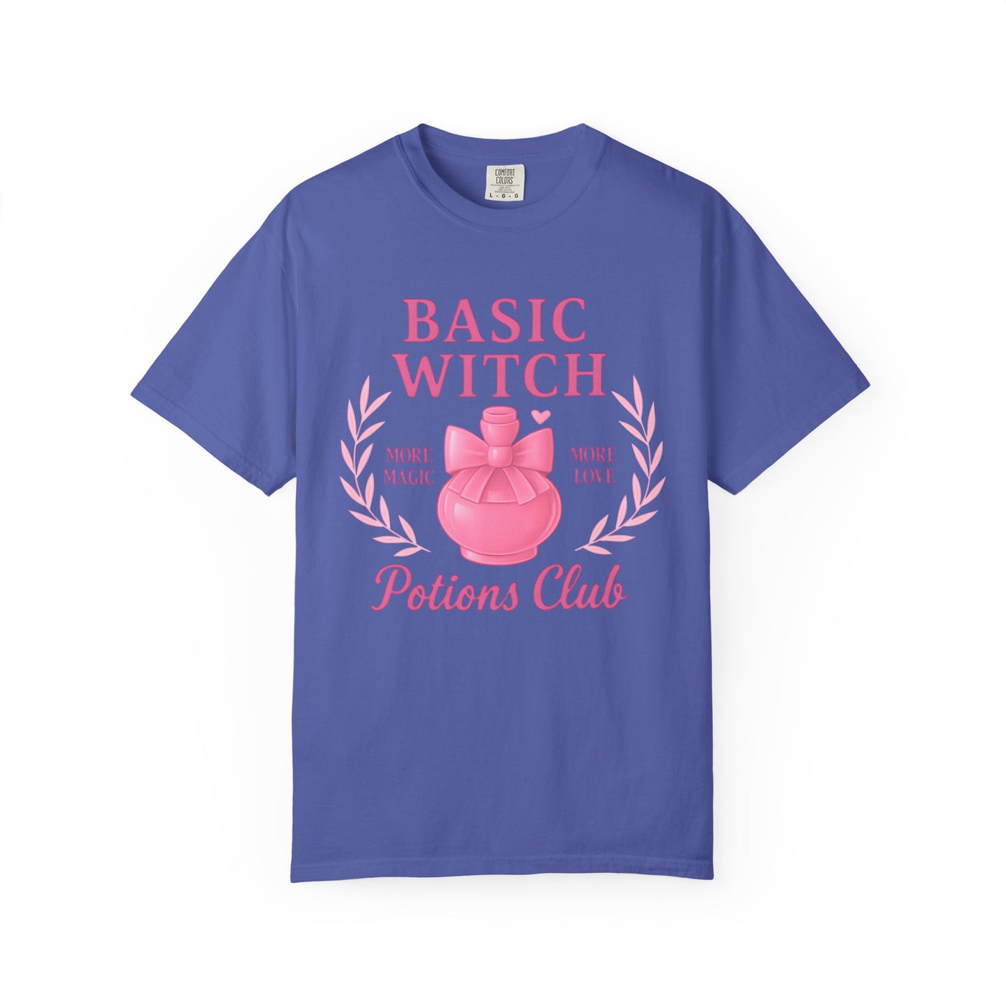Basic Witch Potions Club Tshirt, Step into a world where magic meets comfort with the Basic Witch Potions Club T-shirt.