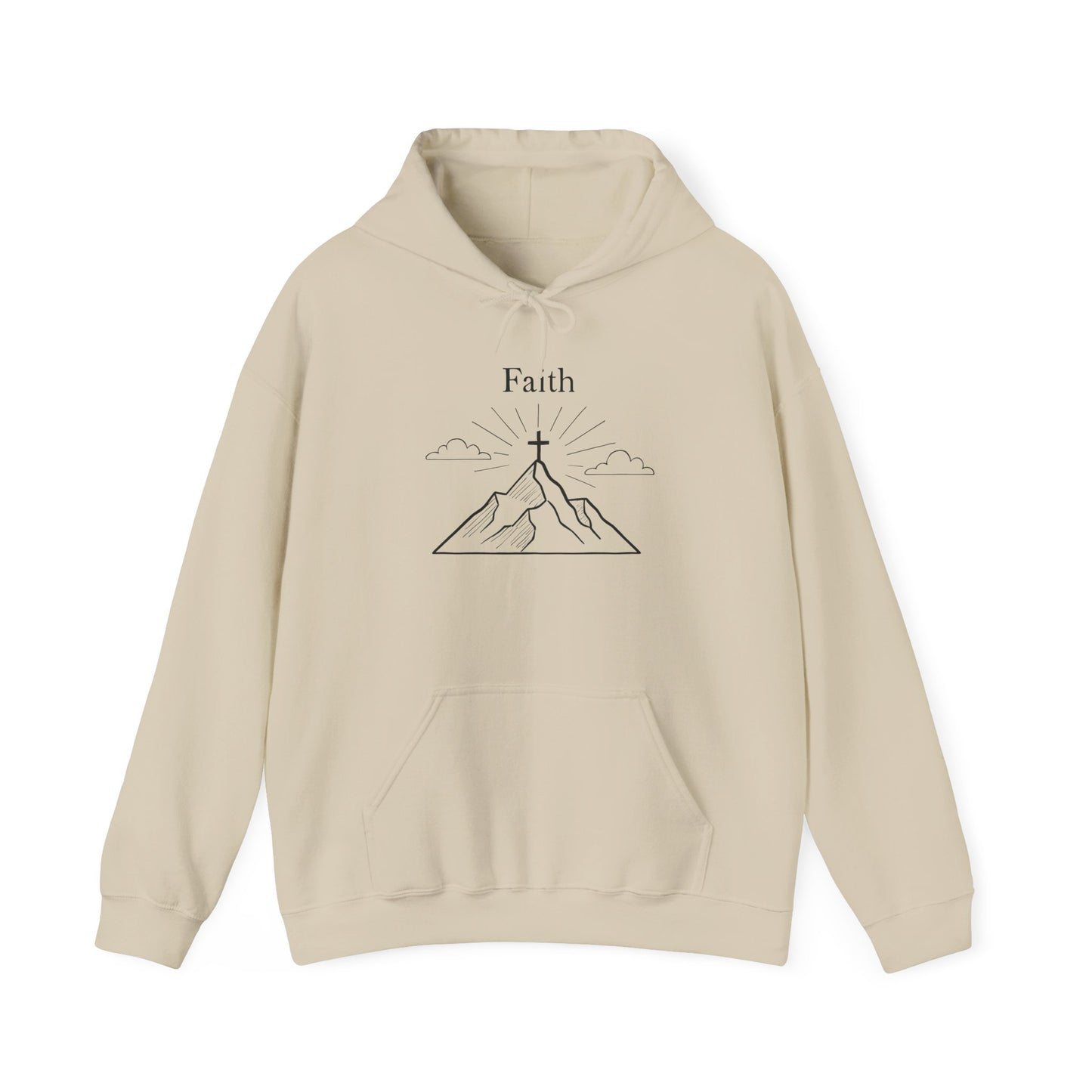 Faith Hoodie, Religious Hoodie, Whether attending church or cherishing quiet moments at home, this religious hoodie serves as a beautiful piece of Christian merch, celebrating the joy of Christianity..