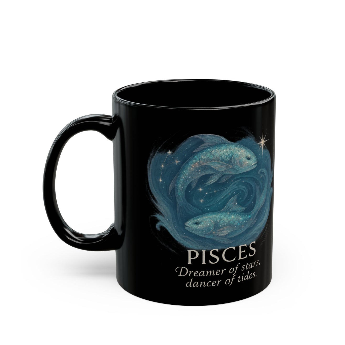 Pisces Zodiac Mug, Ideal as a Pisces birthday gift or for any February birthday celebration.