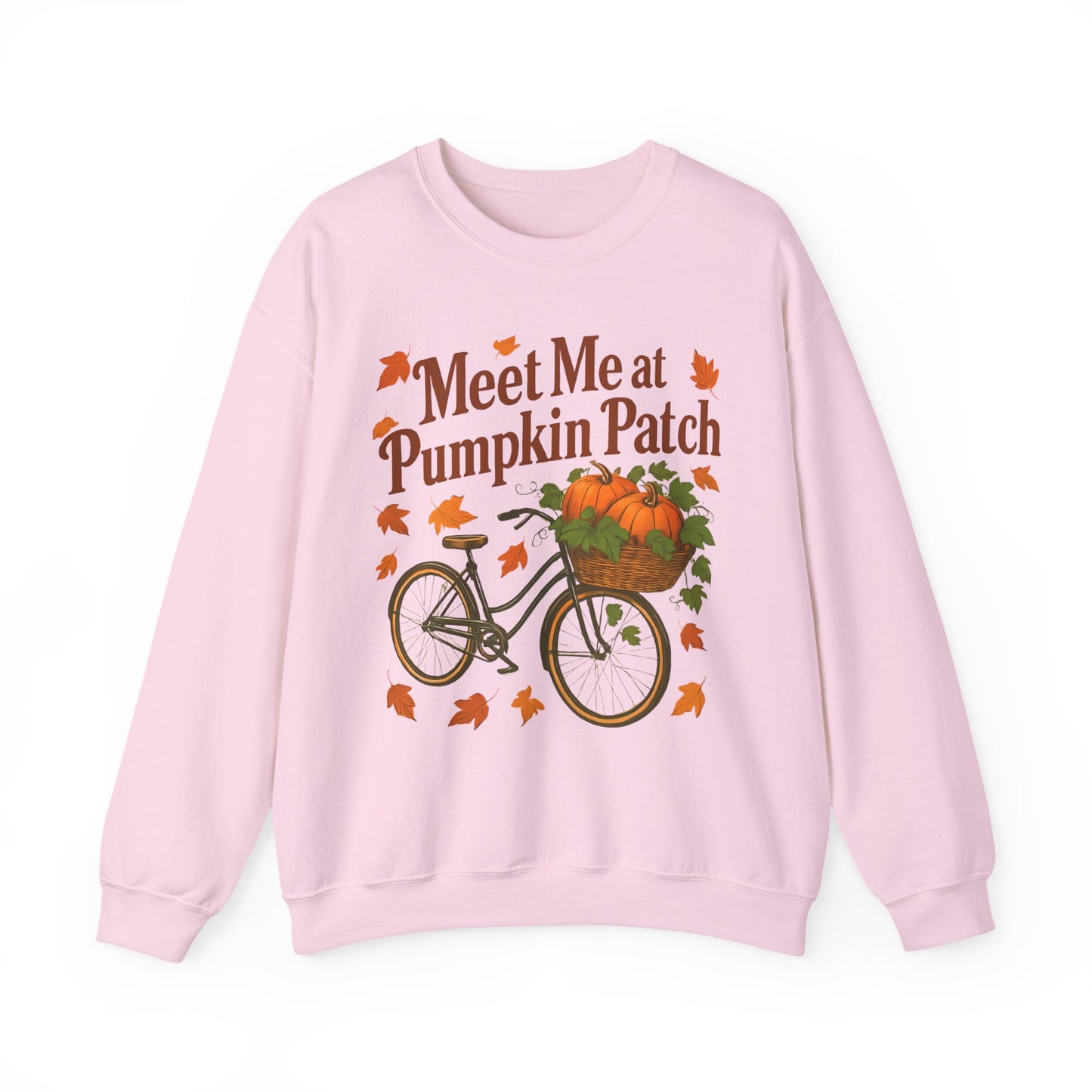 Meet me at the pumpkin patch Sweatshirt, This autumnal jumper wraps you in warmth, making chilly days inviting and every outing a celebration of the season.