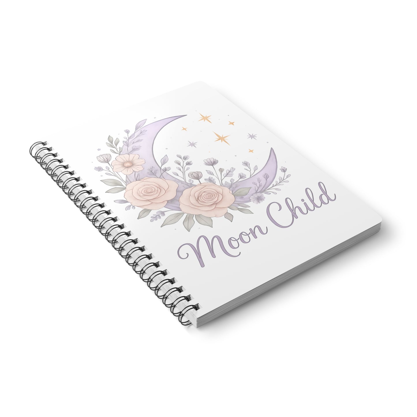 Moon Child Witch Notebook, this magical journal serves as your personal Book of Shadows, perfect for shadow work and mindfulness exercises.