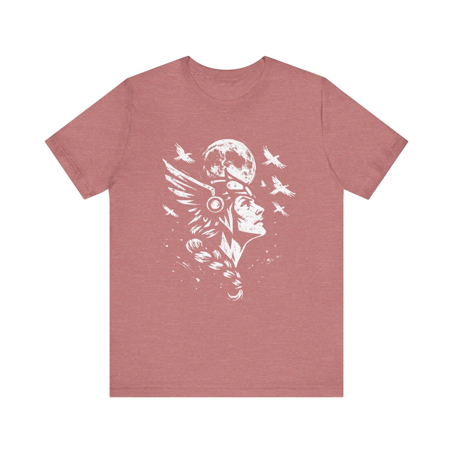 Valkyrie Norse Pagan T-Shirt, is a tribute to the powerful legends of old. Embrace the spirit of the Valkyrie with this striking design that merges the mystique of norse mythology with the rugged appeal of viking apparel.
