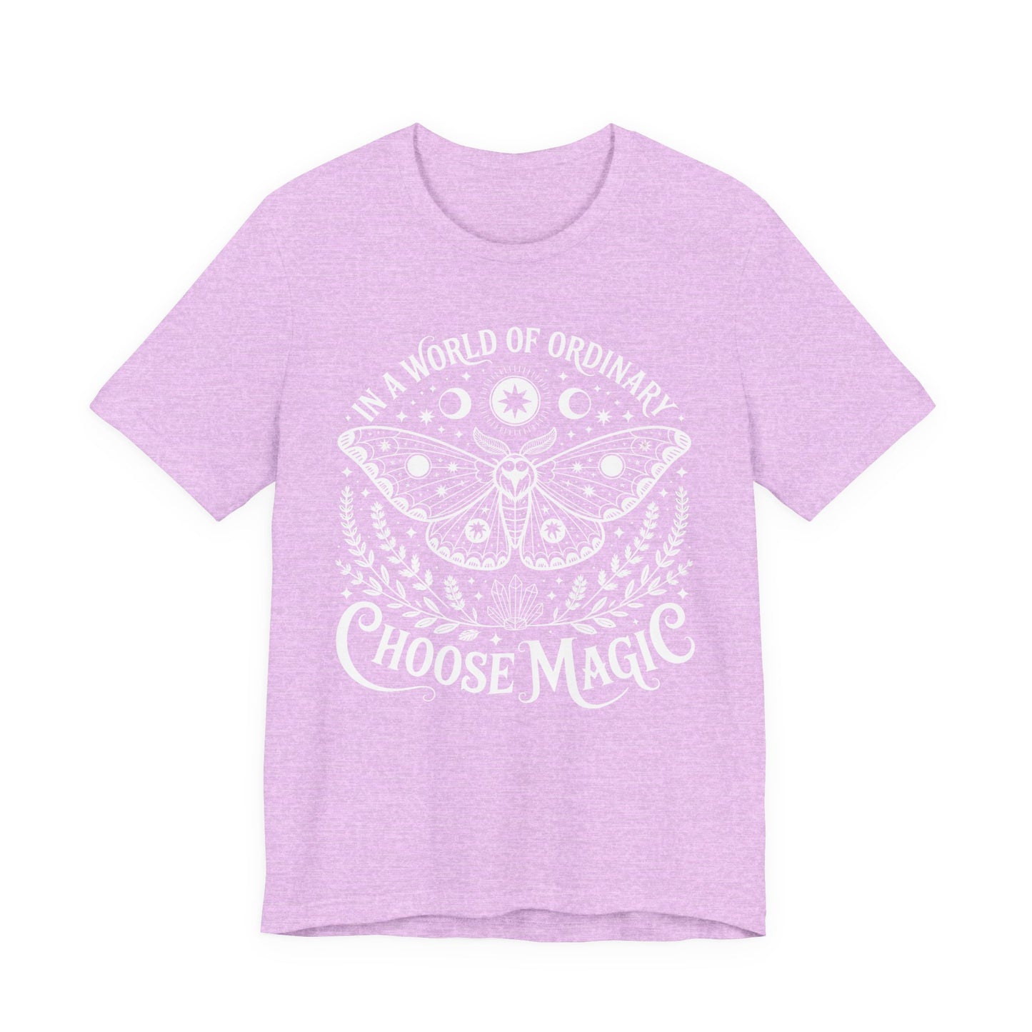 Choose Magic Witchy T-Shirt • Magical Spell Graphic Tee • Occult Mystical Shirt • Witchy Gift Unisex Top • Spiritual Pagan Clothing