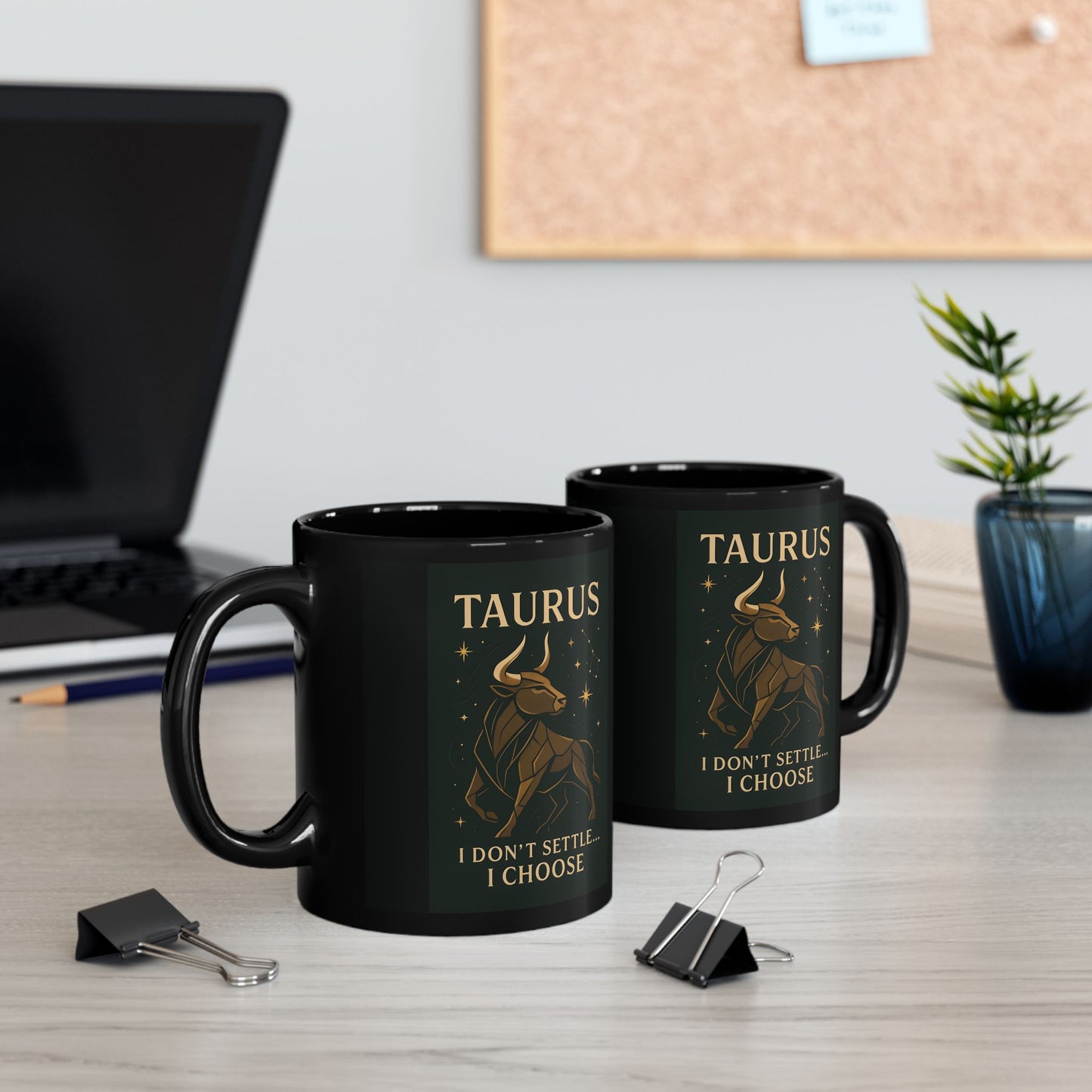 Taurus Astrology Mug, an ideal Taurus gift for those celebrating a Taurus birthday,inviting the stability and strength of the Taurus into every sip.