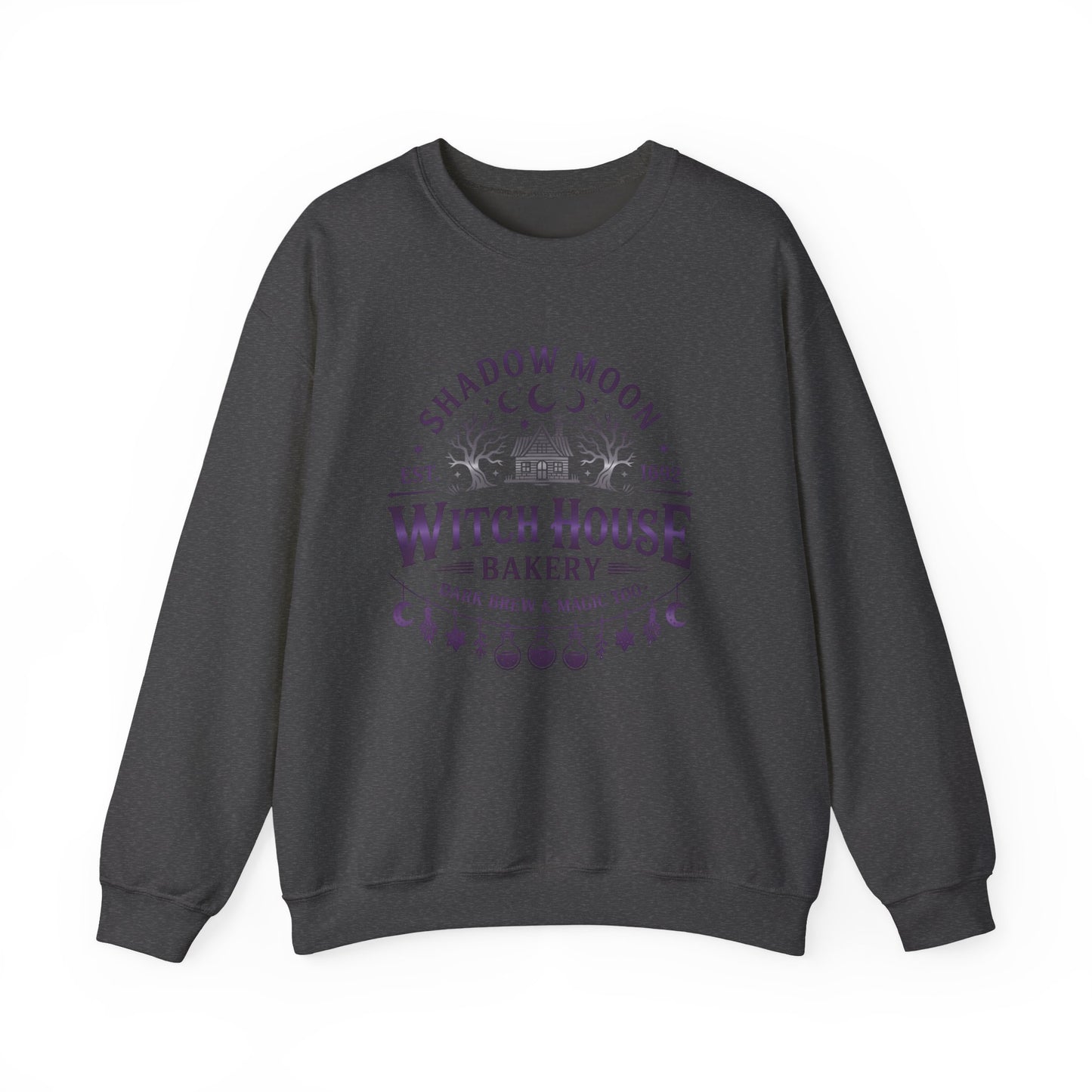 Witch House Bakery Sweater • Witchy Bakery Graphic Pullover • Occult Witch Sweater • Magical Kitchen Witch Gift