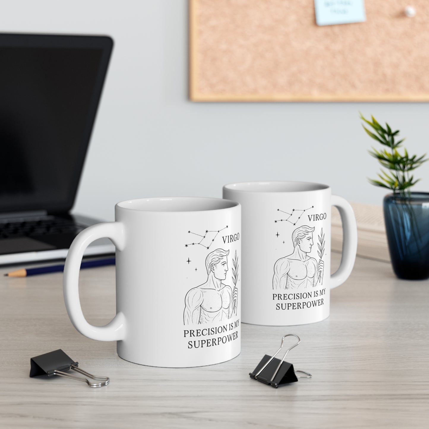 Virgo Astrology Mug, it's a thoughtful gift for Virgo that resonates on a cosmic level,Indulge in the art of gifting with our intricate Virgo zodiac mug and make every sip as harmonious as a symphony of stars.
