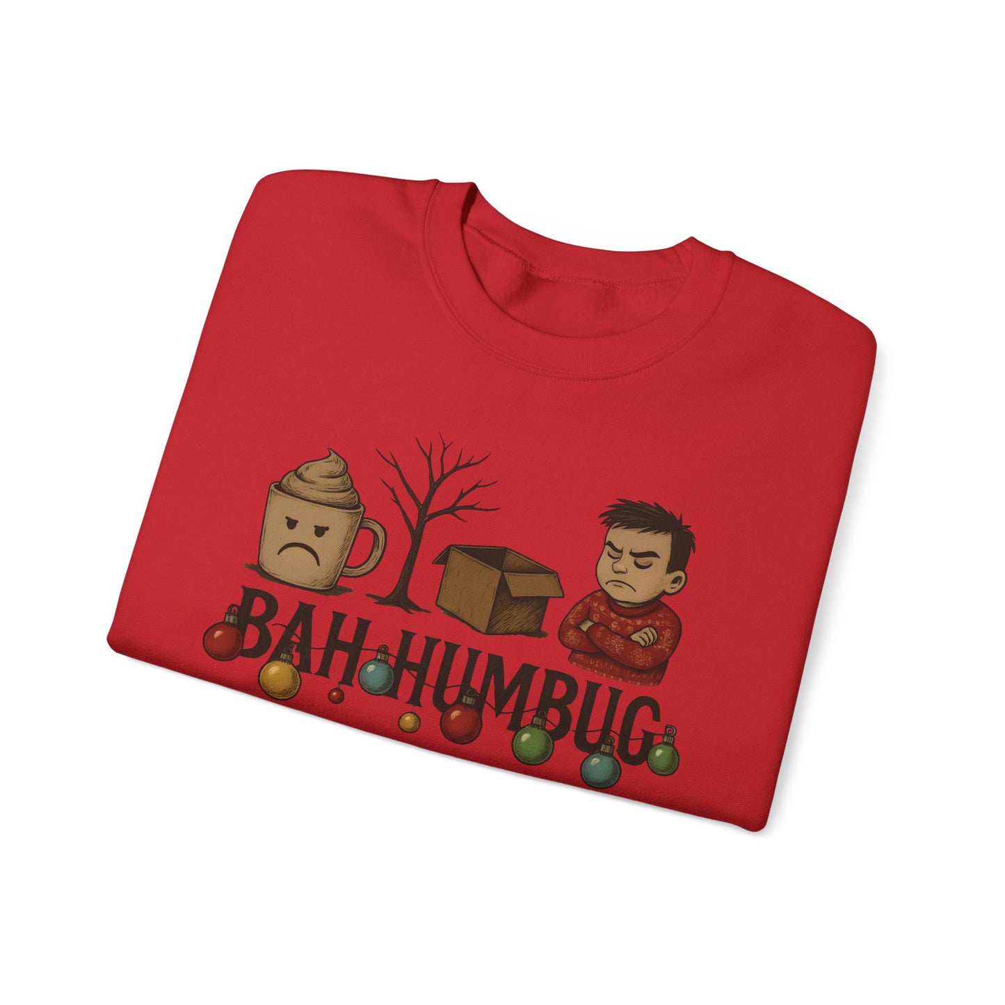 Bah Humbug Sweater, Work Colleague Gift, Secret Santa, Celebrate sweater weather with a sense of humor that brightens up any office gathering.