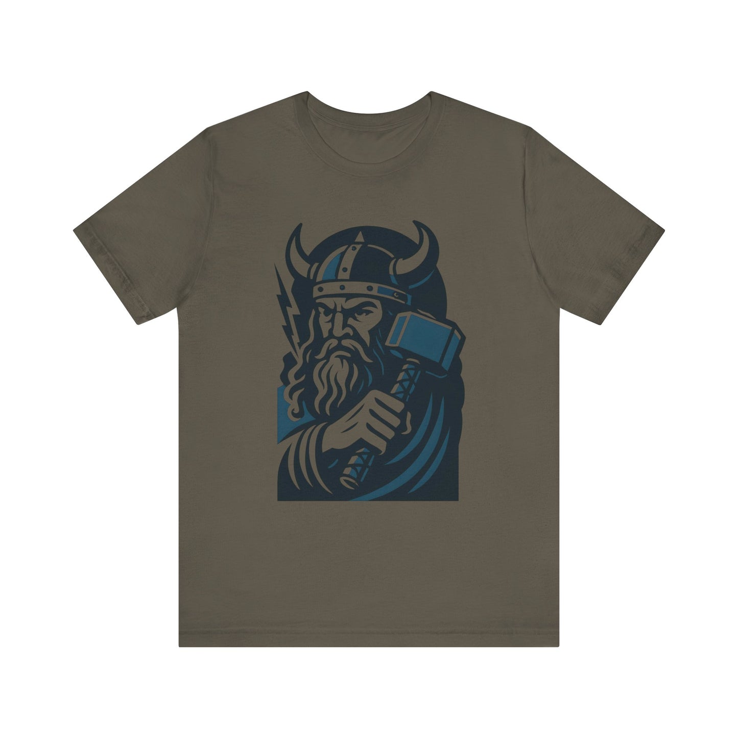 Thor Norse God Tee, Immerse yourself in the mystique of Norse mythology with our Thor Shirt, a tribute to the legendary god of thunder himself.