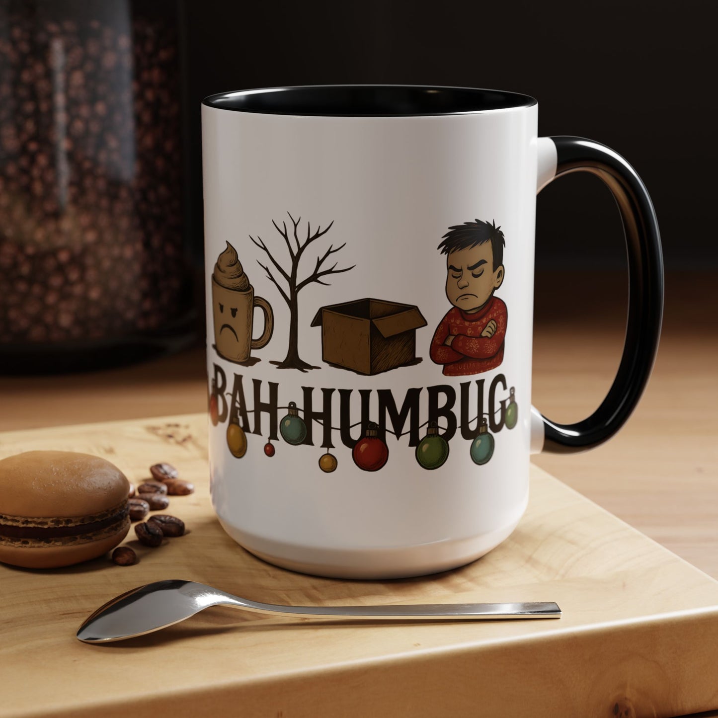 Bah Humbug Mug, Secret Santa Work this humbug-themed xmas mug serves as a unique bah humbug gift that will bring a smile—or at least a smirk—to any work bestie.