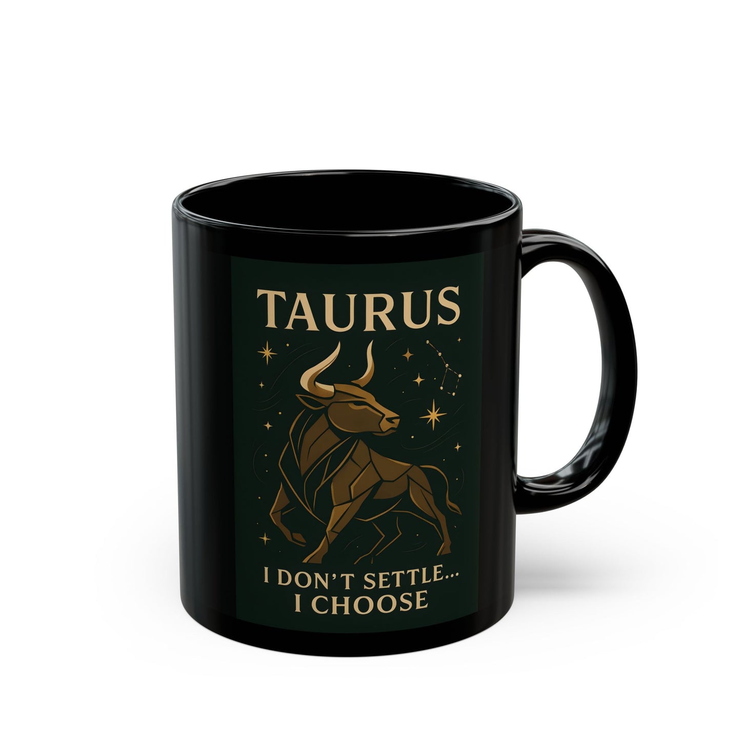 Taurus Astrology Mug, an ideal Taurus gift for those celebrating a Taurus birthday,inviting the stability and strength of the Taurus into every sip.
