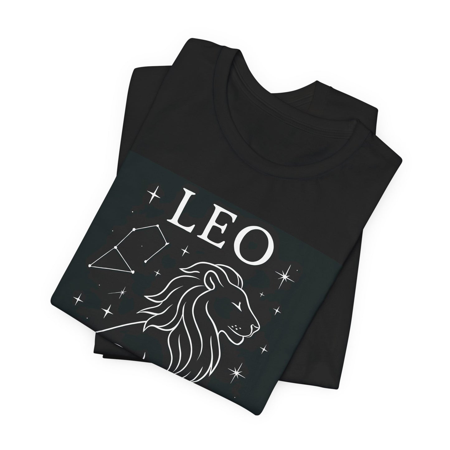 Leo Astrology T-shirt, Perfect as a Leo birthday gift, this astrology shirt offers both style and comfort, a true gem in the world of zodiac apparel.