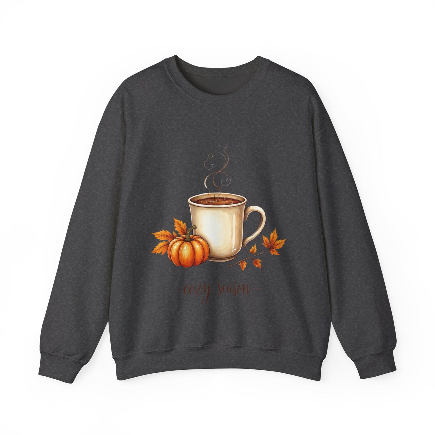 Cozy Season Sweatshirt, Perfect jumper for the cooler months with Autumn Colors giving a Cozy Autumn vibe