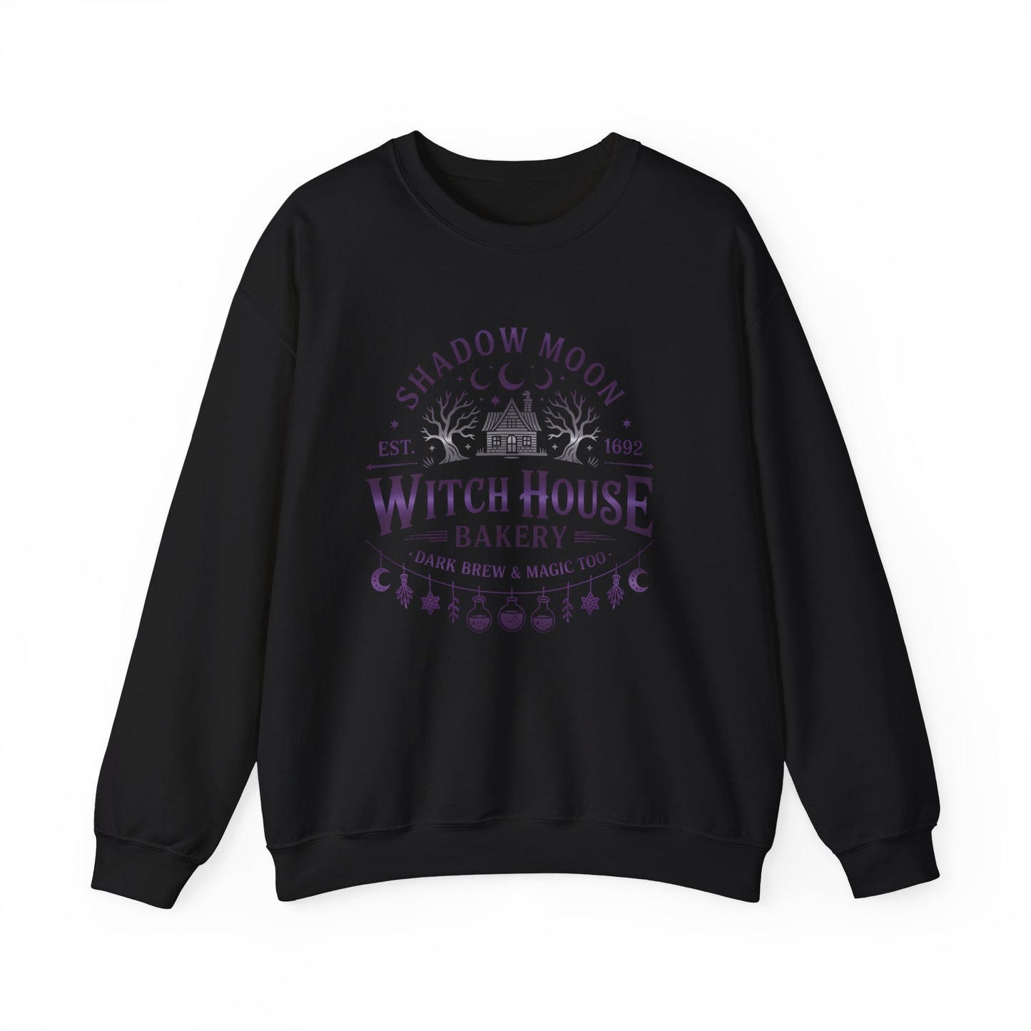 Witch House Bakery Sweater • Witchy Bakery Graphic Pullover • Occult Witch Sweater • Magical Kitchen Witch Gift